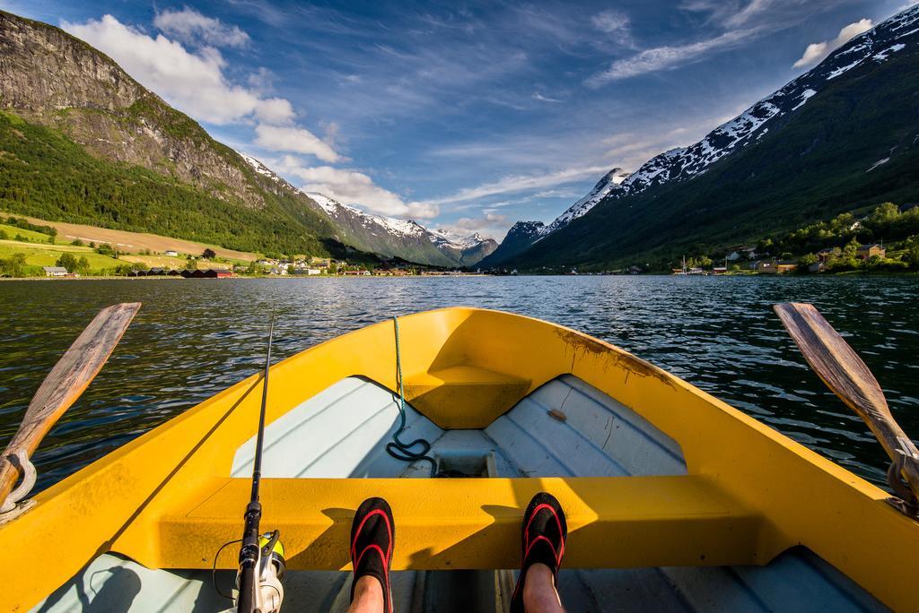 Nesset Fjordcamping Olden Ngoại thất bức ảnh